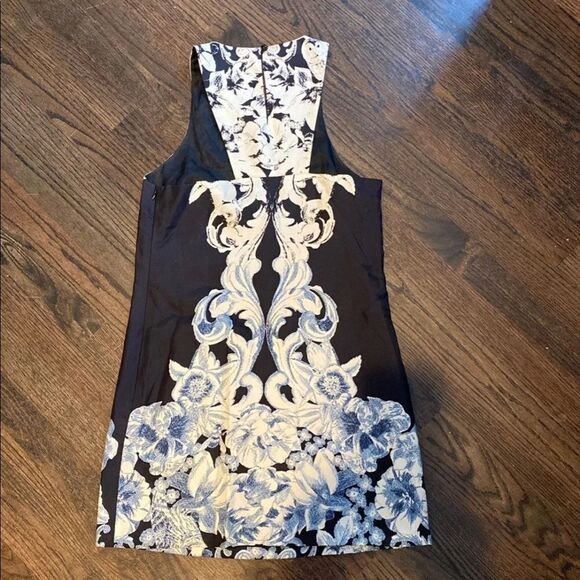 💛 Tibi Rococco Print Silk Dress Size 4 - Picture 2 of 4